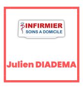 logo infirmier libéral julien diadema interview client PNM expert comptable marseille